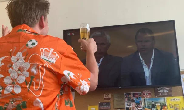 Sport kijken in de mancave