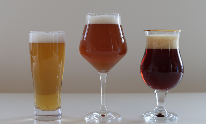 Verschillende soorten bier