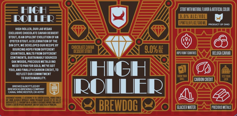 High Roller etiket