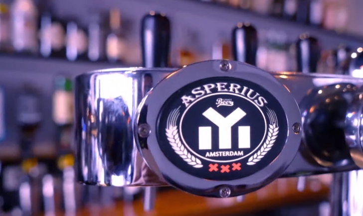 Asperius op tap