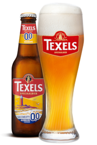 Skuumkoppe 0.0 alcoholvrij flesje en glas