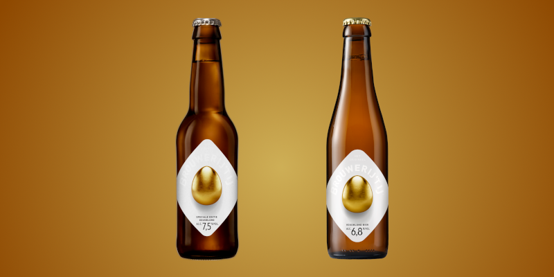 't Gouden IJ bier nieuwe fles en lager alcoholpercentage