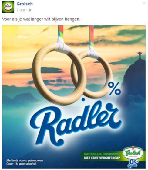 Grolsch inhaker op weggestuurde Yuri van Gelder Grolsch inhaker op weggestuurde Yuri van Gelder