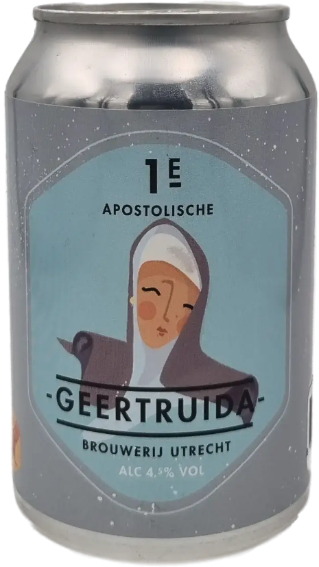 Eerste Apostolische Brouwerij Utrecht Geertruida Blikje