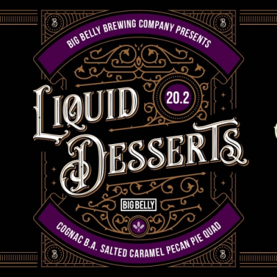 Big Belly Salted Caramel Pecan Pie Quad logo