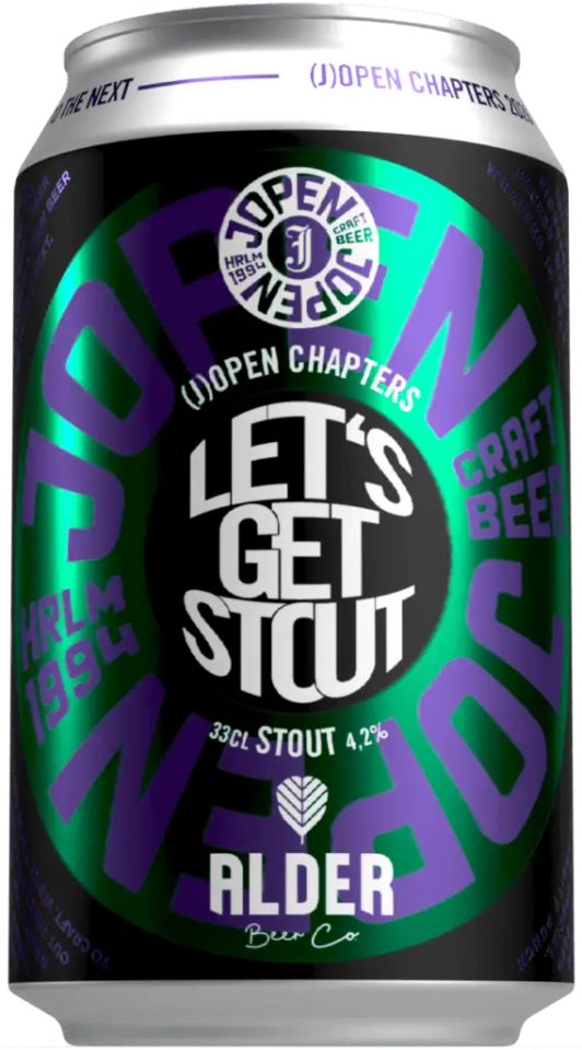 Jopen Let's get Stout blikje