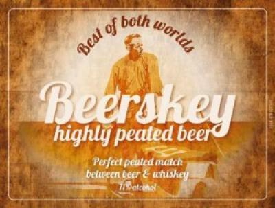 Beerskey - Gebrouwen met geturfde whisky mout