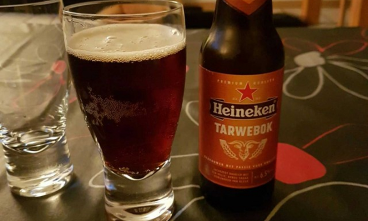 Heineken Tarwebok klaar om te drinken