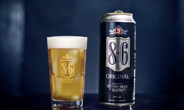 8.6 lager van Bavaria