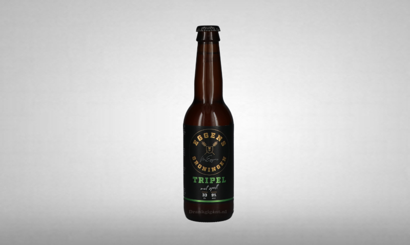 Eggens Tripel met Spelt bier