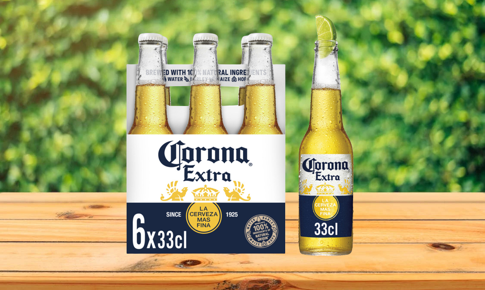 Corona nu in flesjes van 33cl
