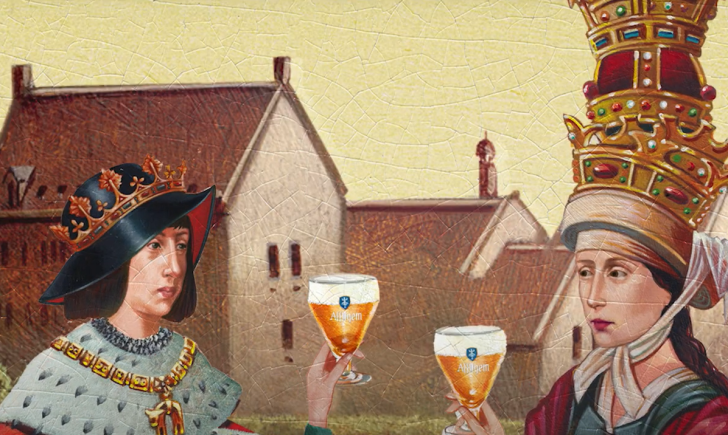 Affligem stijl vernieuwd door middel van middeleeuwse kunst