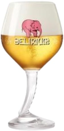 Birra Moretti bierglas