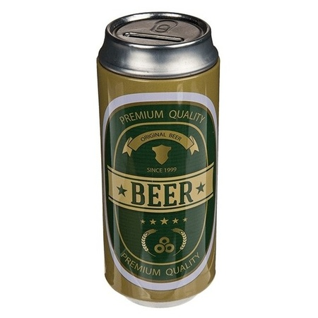 Spaarpot blikje bier