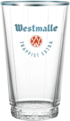 Westmalle Extra bierglas