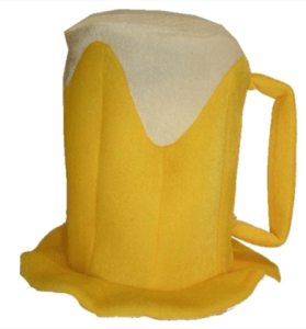 Gele bierhoed