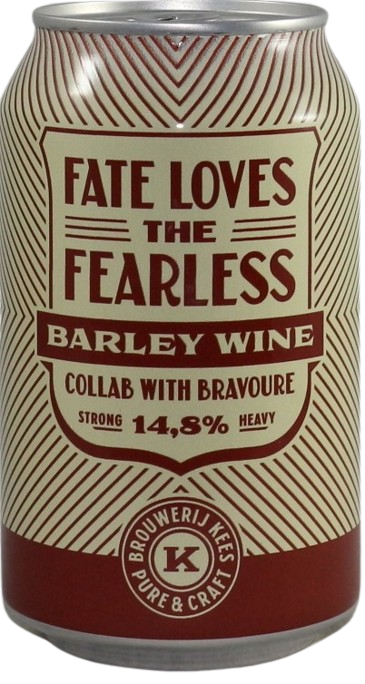 Kees Fate Loves the Fearless blikje van 33cl