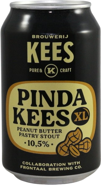 Kees Pindakees XL blikje van 33cl