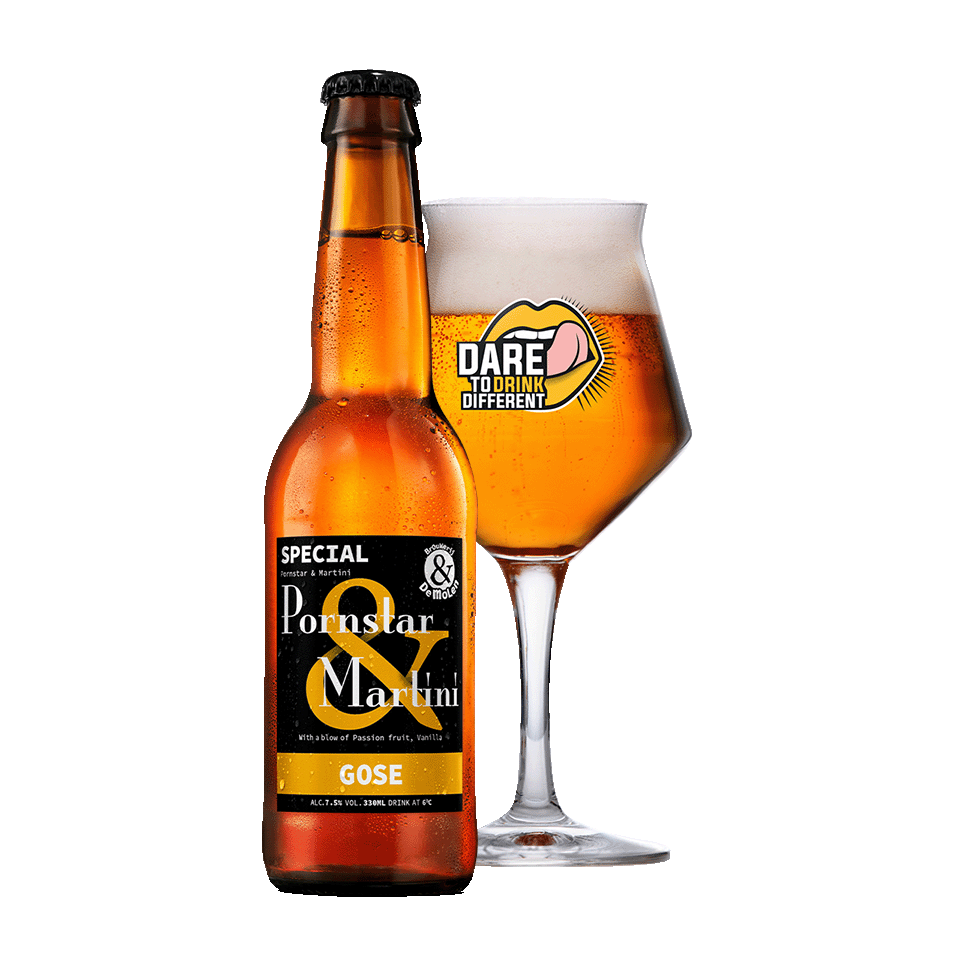 De Molen Pornstar & Martini Fles 33cl - Gose bier - 7.5% - 8721017802549