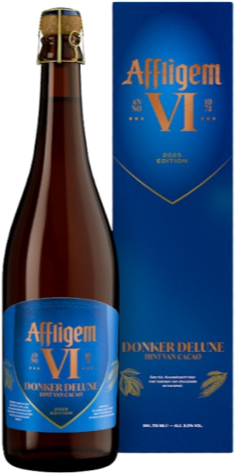 Affligem VI Donker Deluxe fles van 75cl in doos