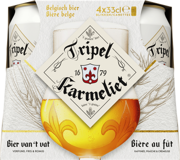 Tripel Karmeliet 4-pack met blikjes van 33cl