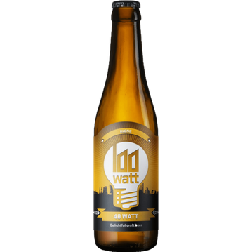 40 Watt Blond flesje van 33cl