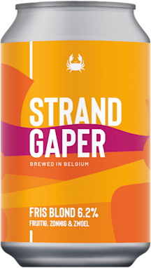 Scheldebrouwerij Strandgaper blikje van 33cl