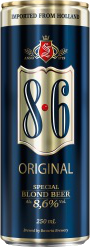 Bavaria 8.6 klein blikje van 0,25 liter