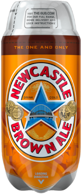 Newcastle Brown Ale Torp van 2 liter