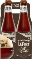 LeFort Brune 4pack met flesjes van 33cl