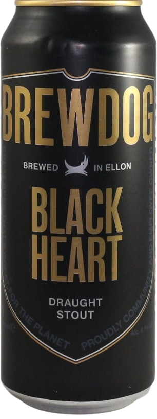 Brewdog Black Heart blik van 44cl