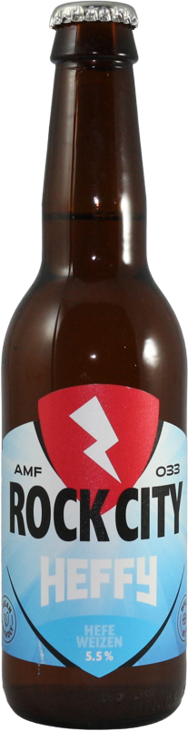 Rock City Heffy flesje van 33cl
