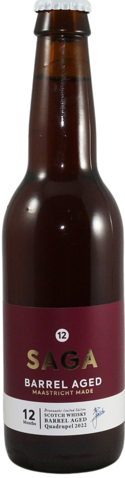 Zuyd Craft Saga 12 Barrel Aged flesje van 33cl