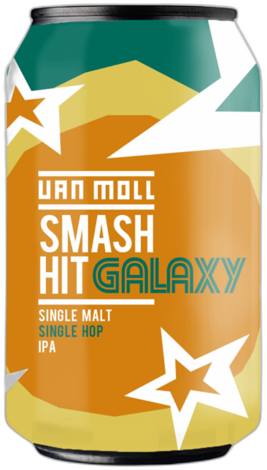 Van Moll Smash Hit Galaxy blikje van 33cl