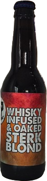 Whisky Infused & Oaked Sterk Blond flesje van 33cl
