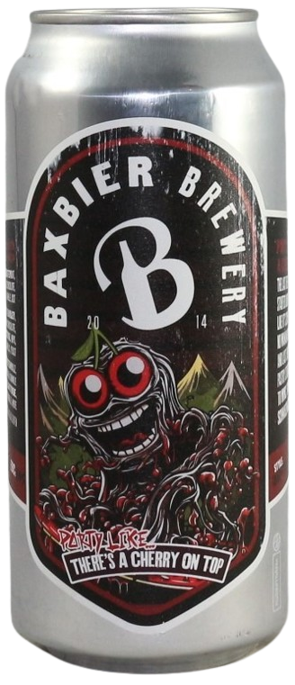 Baxbier Party like there's a Cherry on Top blik van 44cl
