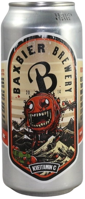 Baxbier Kveitamin C blik van 44cl