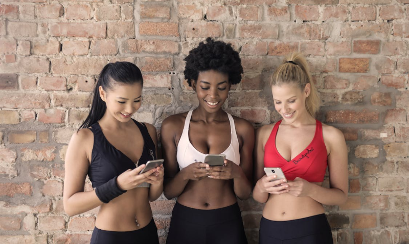 Dames in de gym